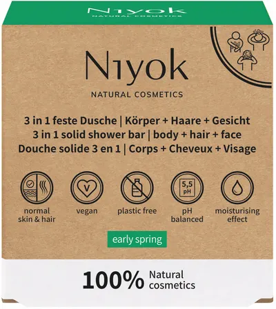 Niyok Săpun 3 în 1 Early Spring, 80 g