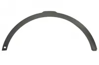 Element decorativ aripa fata stanga (negru, cu orificii pentru senzori de parcare) potrivit LAND ROVER RANGE ROVER EVOQUE 06.11-08.15
