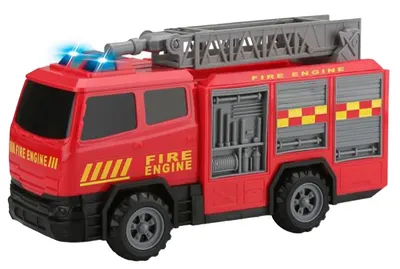 Jucărie pentru copii Felyx Toys - Camion de pompieri cu lumini și sunete
