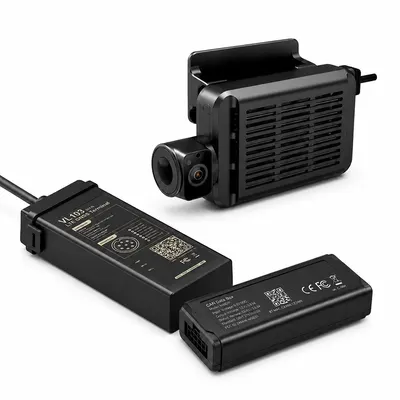 Set camera auto tripla cu GPS tracker si data box Jimi IoT JC371+VL103D+KD031, multi-channel, 2MP, 4G LTE, DMS, ADAS, recunoastere faciala, slot card, GPS, WiFi, microfon si difuzor, monitorizare sofer
