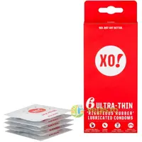 Prezervative Ultra Subtiri din Latex 100% Natural XO! 6buc