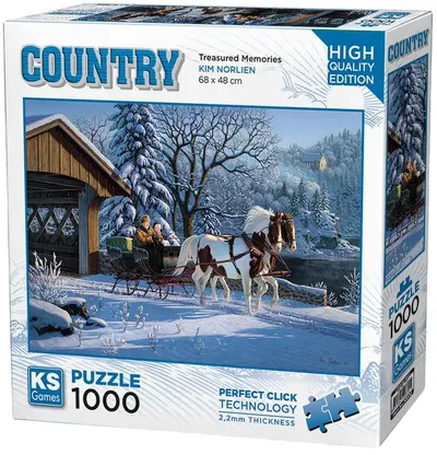 Puzzle KS Games din 1000 piese - Amintiri prețioase
