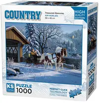 Puzzle KS Games din 1000 piese - Amintiri prețioase