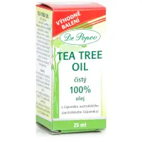 Dr. Popov Tea Tree Oil 100 % ulei din arbore de ceai, presat la rece cu efect antiseptic 25 ml