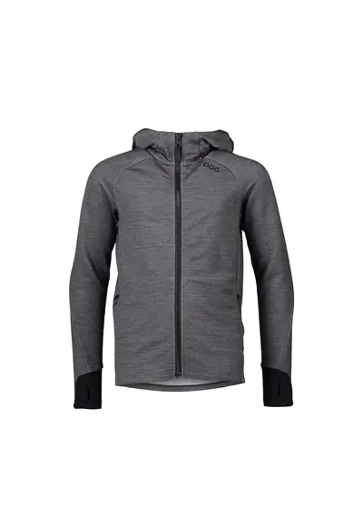Hanorac sport copii - lana - gri