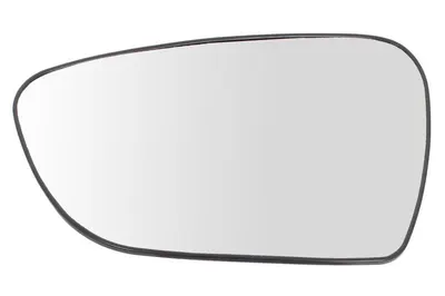 Sticla oglinda stanga potrivit KIA CEE'D 2009-2012 - incalzita, crom