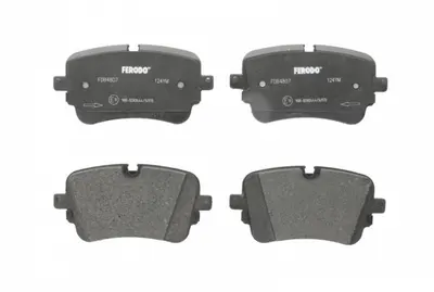 Set placute frana Spate (cu suplimente), potrivit AUDI A6 ALLROAD C8, A6 C8, A7, A8 D5, E-TRON, E-TRON GT, Q7, Q8; LAMBORGHINI URUS; VW TOUAREG 2.0-Electric 01.15