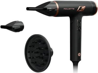 Uscător de păr Rowenta - NANO, 1700W, 3 trepte, negru