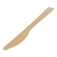 Cutite de Unica Folosinta, Biodgradabile, Bambus, 17 cm, 100 Bucati
