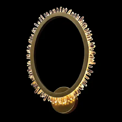 CORONA LED Aplica de perete 13W 3000K, GOLD