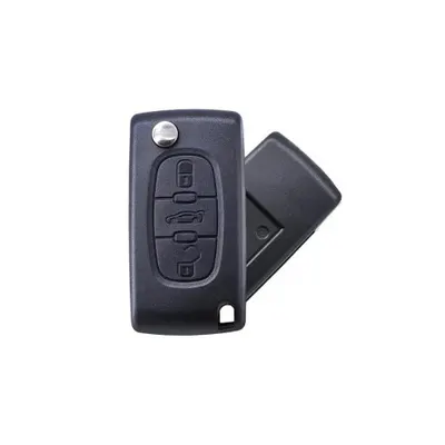 Carcasa telecomanda compatibila Peugeot, cu lamela, Cod: 4002