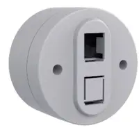 Priza Date fara mufa PT xOne Ovivo OV00909, 10A, 250V, IP54, gri