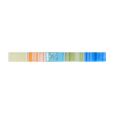 Brau decorativ faianta baie / bucatarie T-317 Azul 3 x 31.6