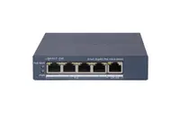 Switch PoE Hikvision DS-3E1505P-EI/M, 4 × Gigabit PoE port,1 × Gigabit RJ45 port, Total PoE Power Budget 45W, Support 802.1Q VLA