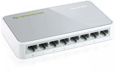 Switch TP-Link TL-SF1008D, 8 port, 10/100 Mbps