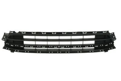 Grila bara fata mijloc plastic, negru potrivit VW JETTA IV dupa 2014 2014-2018