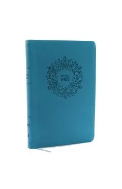 NKJV, Value Thinline Bible, Large Print, Imitation Leather, Blue, Red Letter Edition
