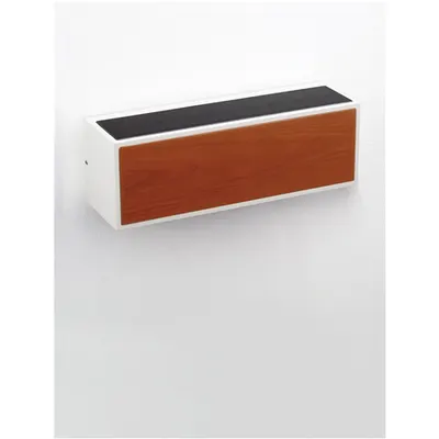 Aplica BROWN Nisipiu Alb Aluminiu turnat Aluminiu & Sticla clara LED 2W 3.700V 83Lm 3000K IP65 Solar Deschis cu Senzor