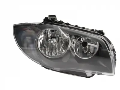 Far fata dreapta (H7, electric, fara motoras, culoare interior: negru) potrivit BMW 1 (E81), 1 (E82), 1 (E87), 1 (E88) 01.07-03.09