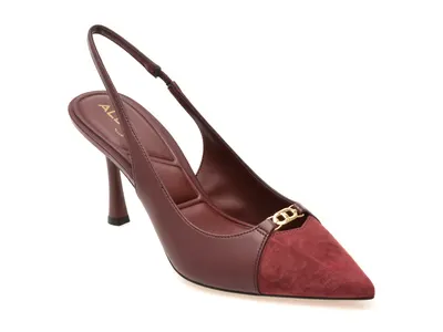 Pantofi eleganti ALDO visinii, AUGUSTAS 640, din piele ecologica