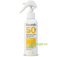 Spray Protectie Solara pentru Copii pentru Fata si Corp SPF50 cu Ulei de Karanja si Propolis Bio 100ml