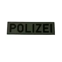 Patch POLIZEI velcro pvc JTG - Default Title