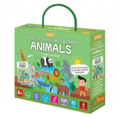 Primul set de arta & lucru manual - animalute