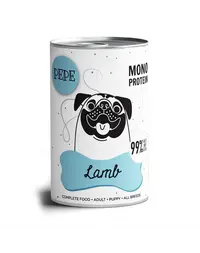 PAKA ZWIERZAKA PEPE Lamb 99% (miel) 400 g hrană monoproteică
