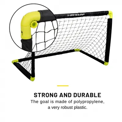 Poarta de fotbal pliabila Dunlop 90x59x61 cm