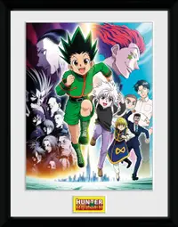 Afiș înrămat GB eye Animation: Hunter X Hunter - Running