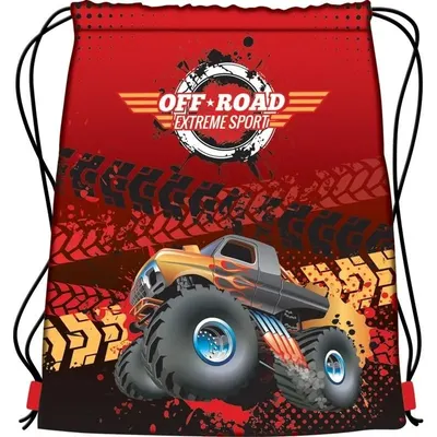 Geantă de sport Bambino Premium Monster Truck