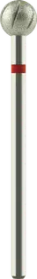 Capat de freza NailsUp Carbit Bila Red 6.0mm Cooling Bit