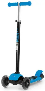 Trotineta 3 in 1 Milly Mally - Little Star, albastra
