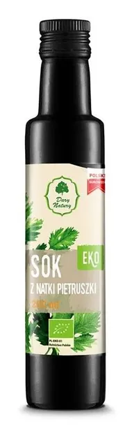Suc bio de pătrunjel, 250 ml, Dary Natury