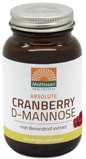 Absolute Cranberry D-Mannose, 90 tablete, Mattisson Healthstyle