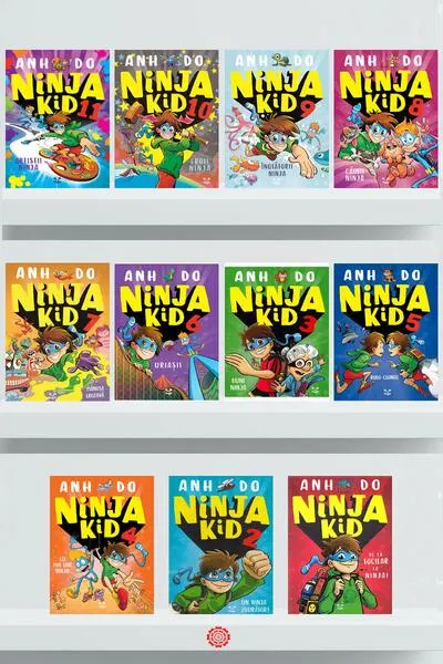 Pachet Seria Ninja Kid - Paperback brosat - Anh Do