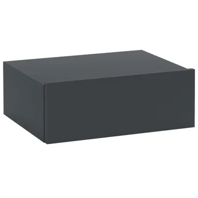HOMCOM Noptieră Suspendată cu Sertar din PAL, 40x30x15 cm, Negru | Aosom Romania