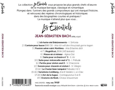 Bach: Les Essentiels