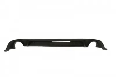 Spoiler bara spate inferior GTI, gri inchis, cu iesire teava evacuare partea stanga partea dreapta VW GOLF 7 VII HATCHBACK intre 2017-2019