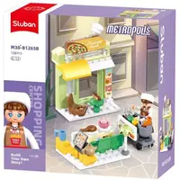 Constructor Sluban Metropolis - Fast-food, 108 piese