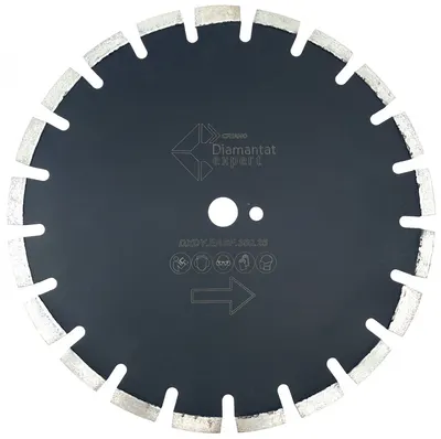 Disc DiamantatExpert pt. Asfalt, Caramida & Abrazive 300mm Profesional Standard - DXDY.EASF.300.25