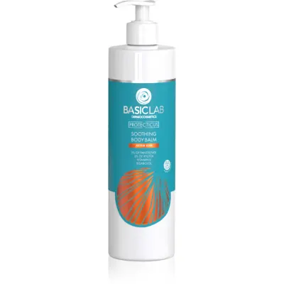 BasicLab Dermocosmetics Protecticus lapte de corp calmant dupa expunerea la soare 300 ml