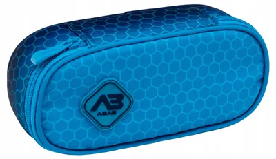 Puzzle Astra Blue Ombre cu fermoar 1 compartiment oval