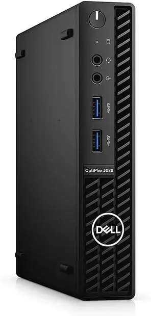 Dell, OPTIPLEX 3080, Intel Core i5-10500T, 2.3 GHz, HDD: 256 GB SSD, RAM: 8 GB, video: Intel HD Graphics 530, MICRO