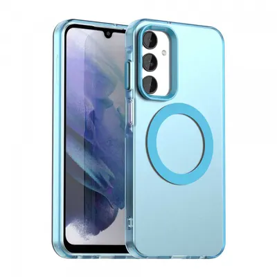 Husa MagSafe pentru Samsung Galaxy A25 A256, Techsuit, CandyCase, Albastra