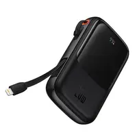 Powerbank Baseus 10000 mAh 20W cablu Lightning încorporat