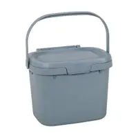 Recipient pentru deșeuri compostabile din plastic reciclat Addis Eco Range, gri