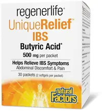 Regenerlife UniqueRelief IBS, 30 plicuri x 2 capsule, Natural Factors