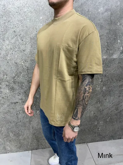 Tricou Slim No 2y Mink Tsas360(aj6256) (mărime: M)