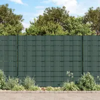 Gossi panou de intimitate gradina, verde, 70 x 0,19 m, pvc
